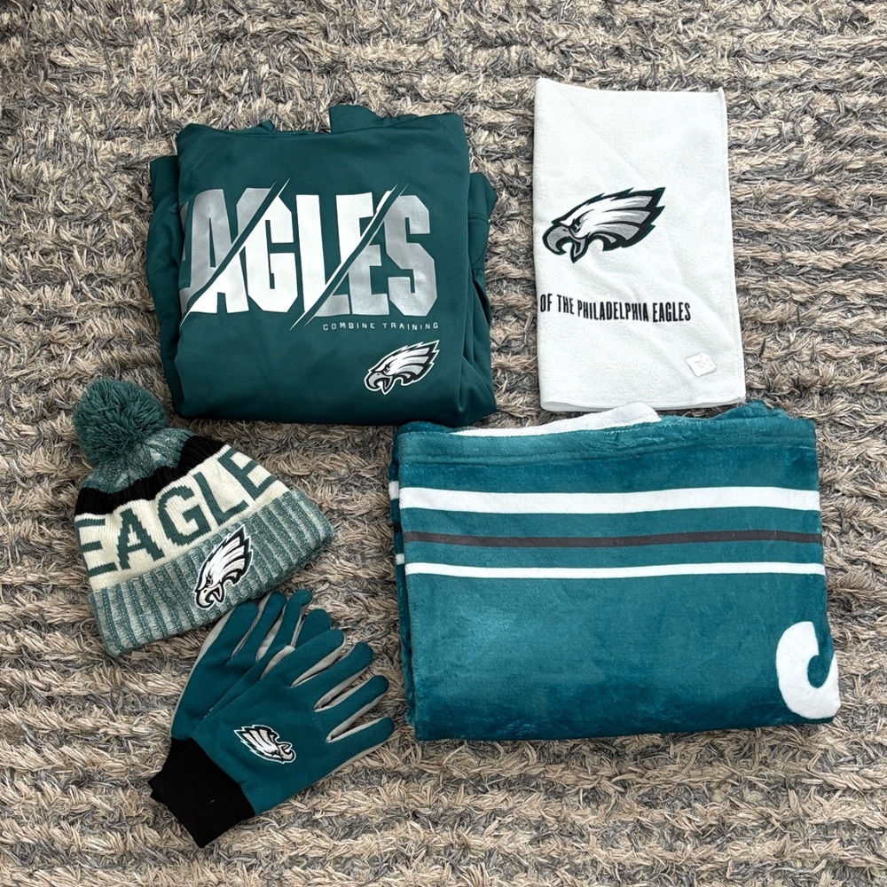 Philadelphia Eagles Fans Bundle Super Deal Set